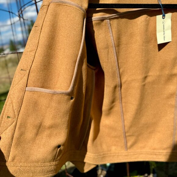 NWT United by Blue Recycled Trucker Jacket in Hazelnut, size M - Picture 5 of 10